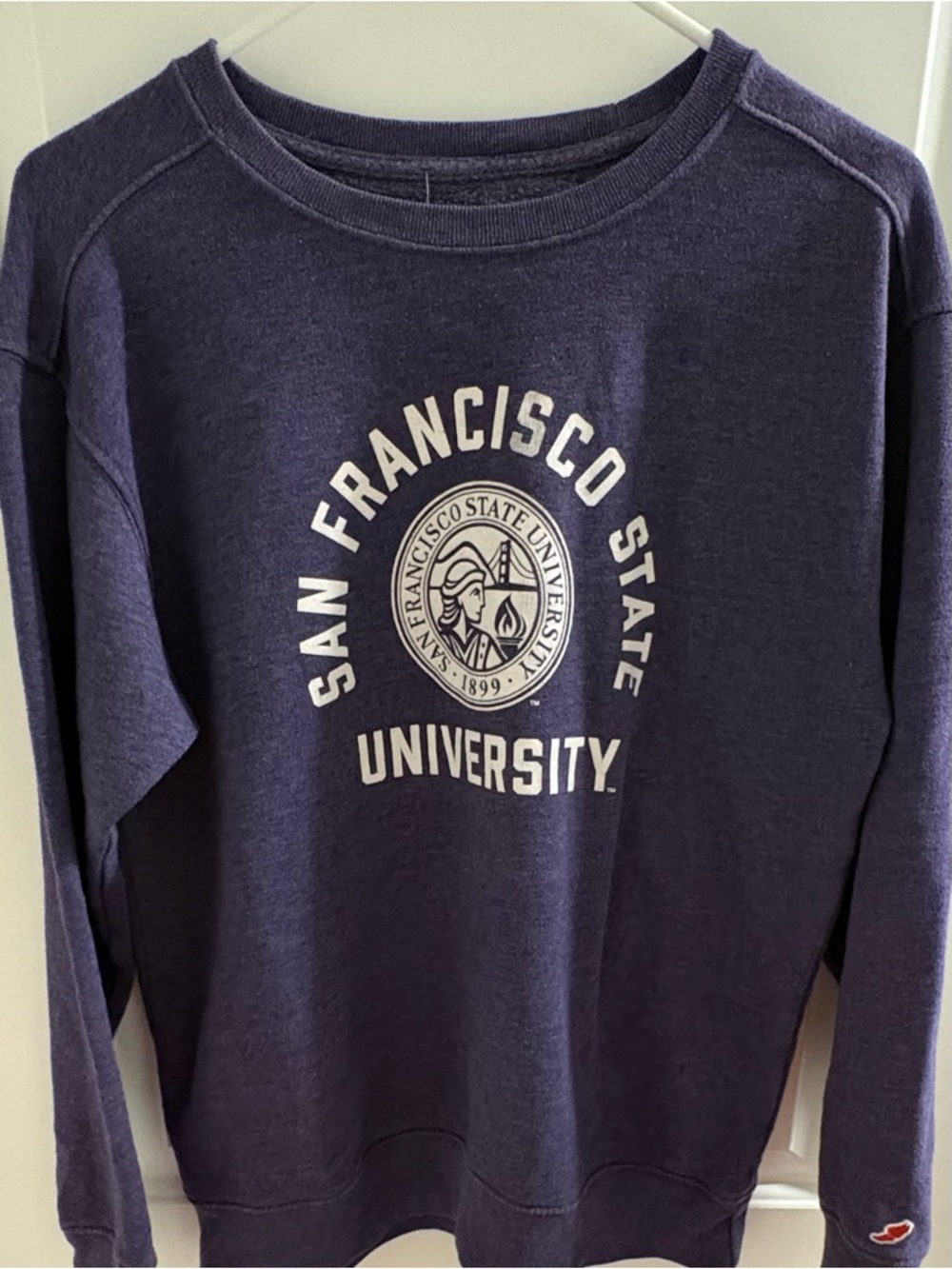 San Francisco State University Purple Crewneck Sweatshirt